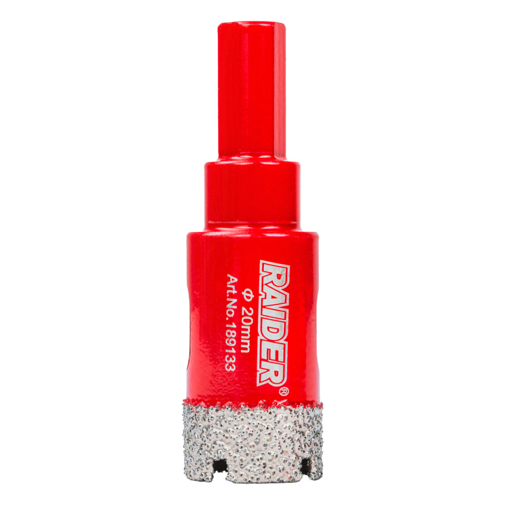 Raider Accessories Carota diamantata pentru Carotare uscata HEX Ø20mm