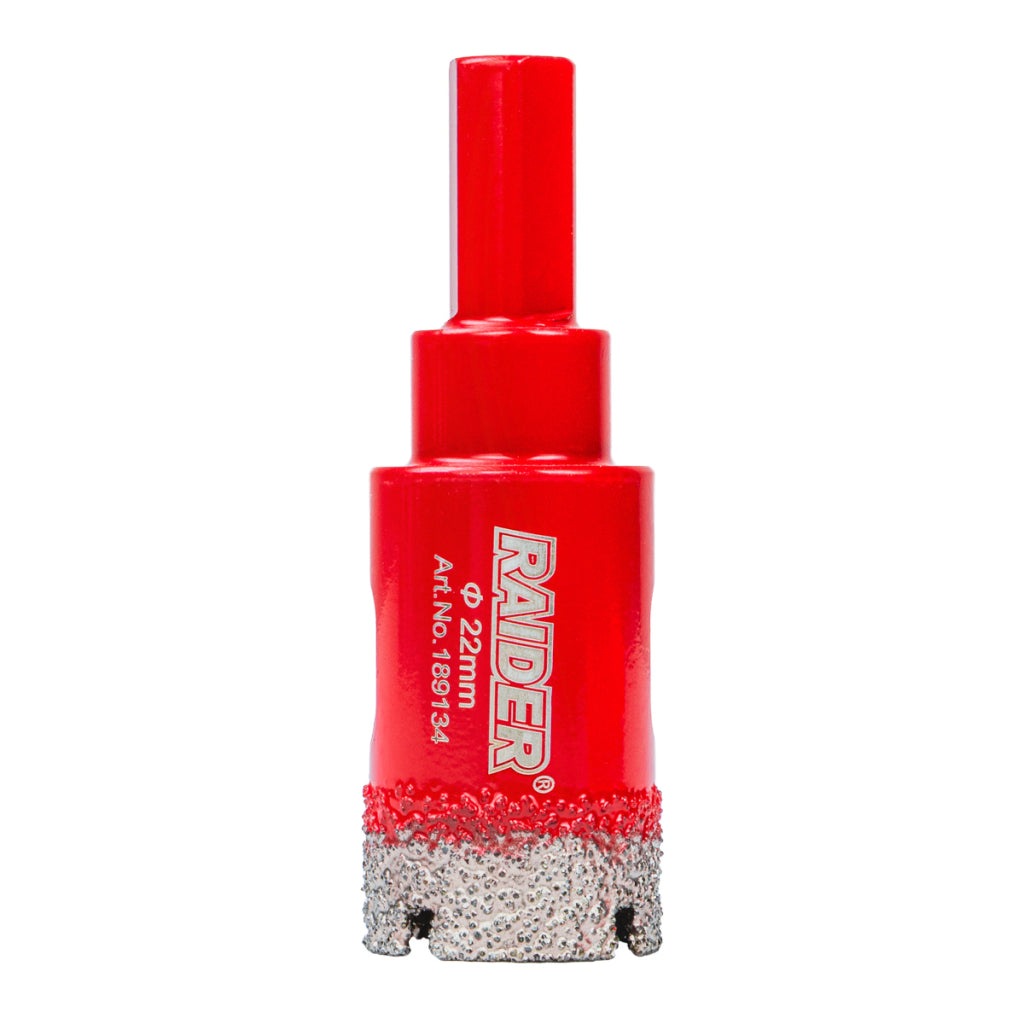 Raider Accessories Carota diamantata pentru Carotare uscata HEX Ø22mm