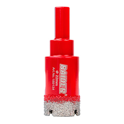 Raider Accessories Carota diamantata pentru Carotare uscata HEX Ø22mm