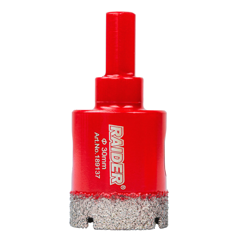 Raider Accessories Carota diamantata pentru Carotare uscata HEX Ø30mm