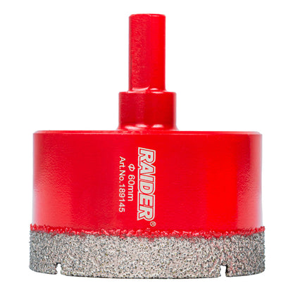 Raider Accessories Carota diamantata pentru Carotare uscata HEX Ø60mm