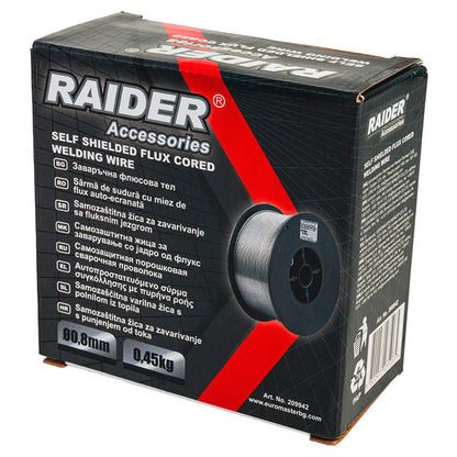 Raider Accessories Sarma pentru sudura cu autoprotectie si flux ø08mm 045kg