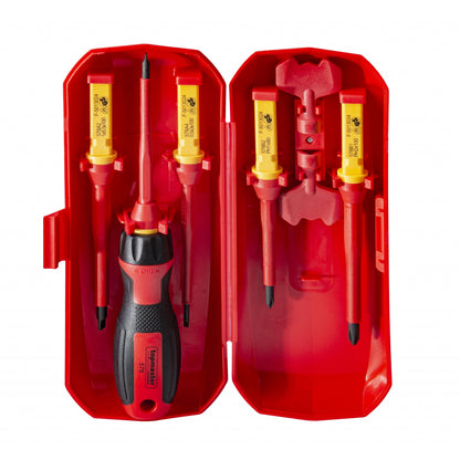 Top Master Pro Set 8 surubelnite izolate 1000V VDE CRV TMP