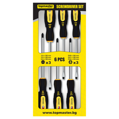 Top Master Pro Set 6 surubelnite 3xPH 3xSL gen1 x CRV TMP
