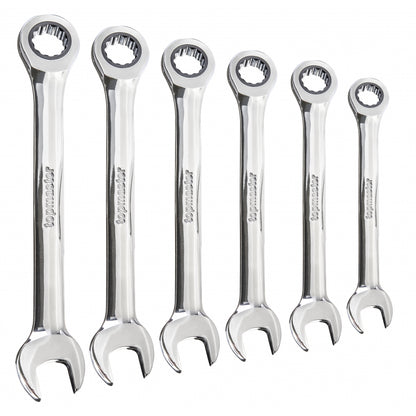Top Master Pro Set 6 chei combinate cu clichet 8-17mm CRV TMP