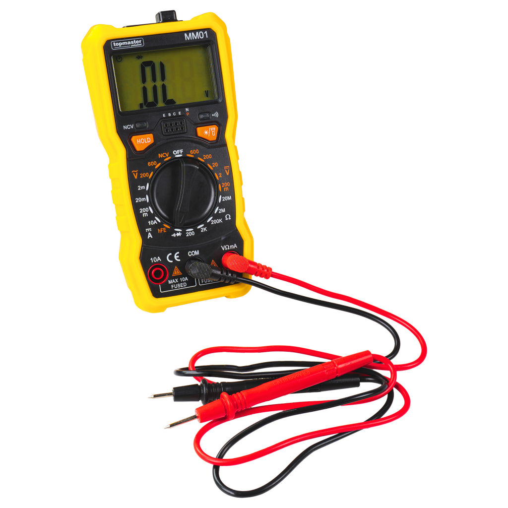 Top Master Pro Multimetru digital AC/DC cu LED TMP-MM01