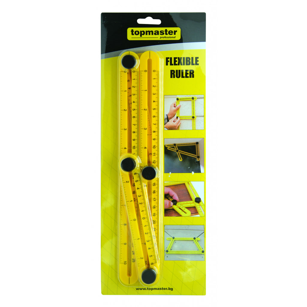 Top Master Pro Rigla compozit 4 segmente TMP