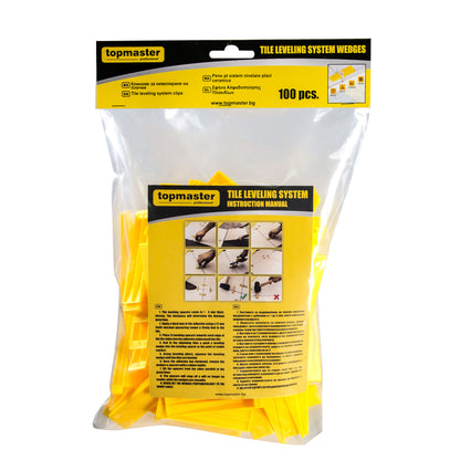Top Master Pro Pene pentru sistem nivelare al placilor ceramice 100 buc