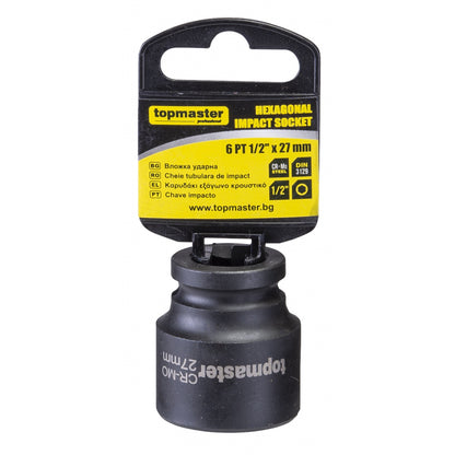 Top Master Pro Tubulara de impact ½" x 10mm CR-MO TMP