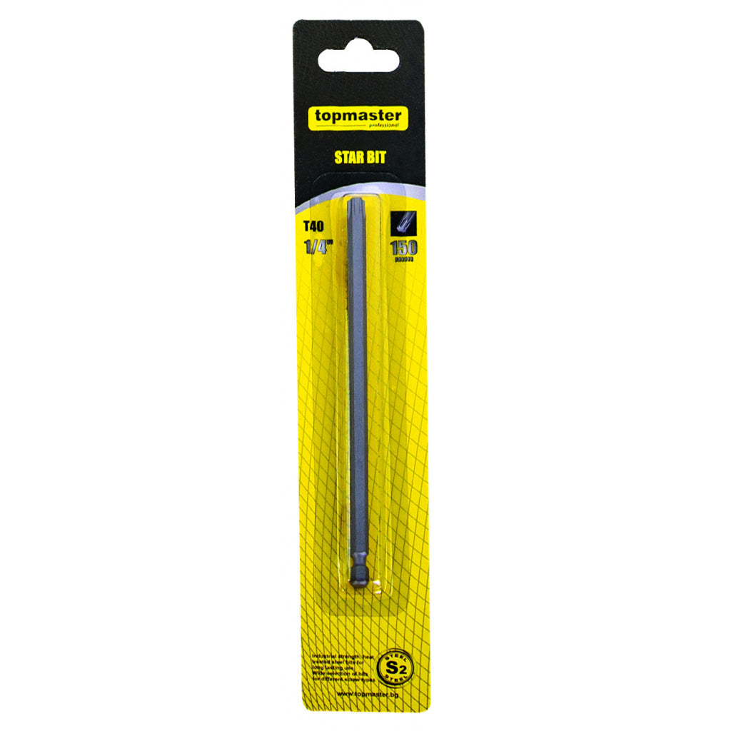 Top Master Pro Bit magnetic ¼" 150mm T10 S2 TMP