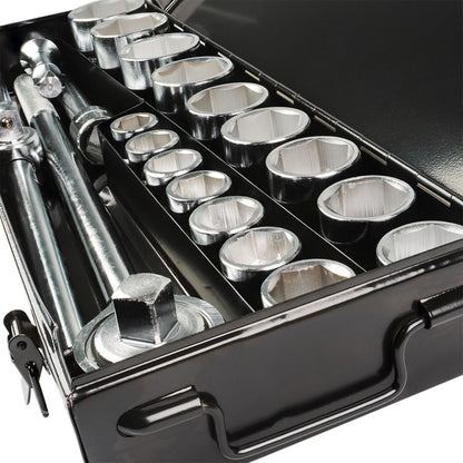 Top Master Pro Set 21 tubulare ¾" 19-50mm TMP