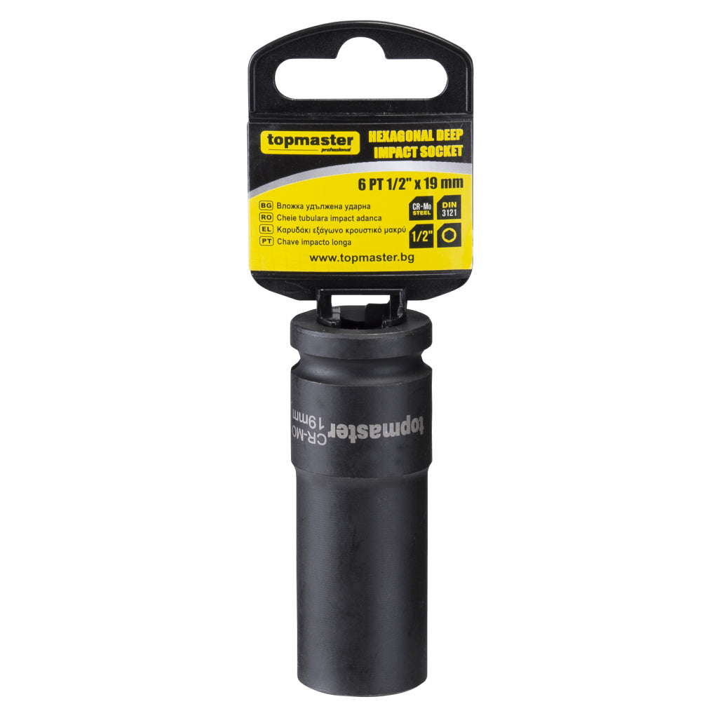 Top Master Pro Tubulara adanca de impact ½" x 10mm TMP