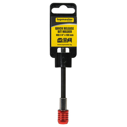 Top Master Pro Suport magnetic pentru biti HEX ¼" x 100mm Quick-release R