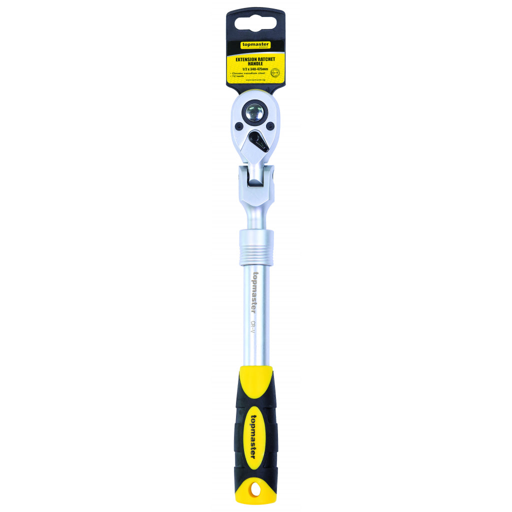 Top Master Pro Clichet maner extensibil ½"x150-200mm 72T artic. CRV TMP