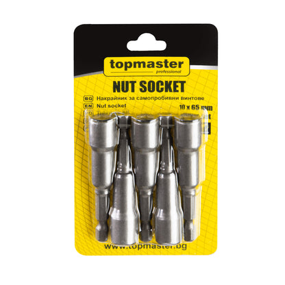 Top Master Pro Set 5 biti cu tubulara 10x65mm TMP
