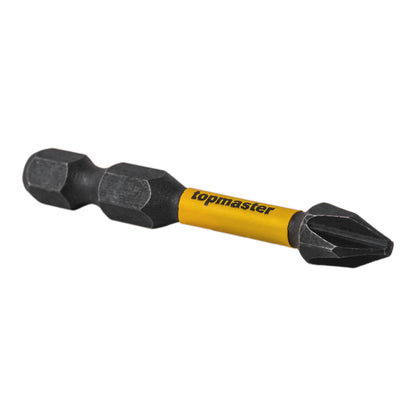 Top Master Pro Set 2 biti magnetici ¼" de impact 50mm PH2 SVCM TMP