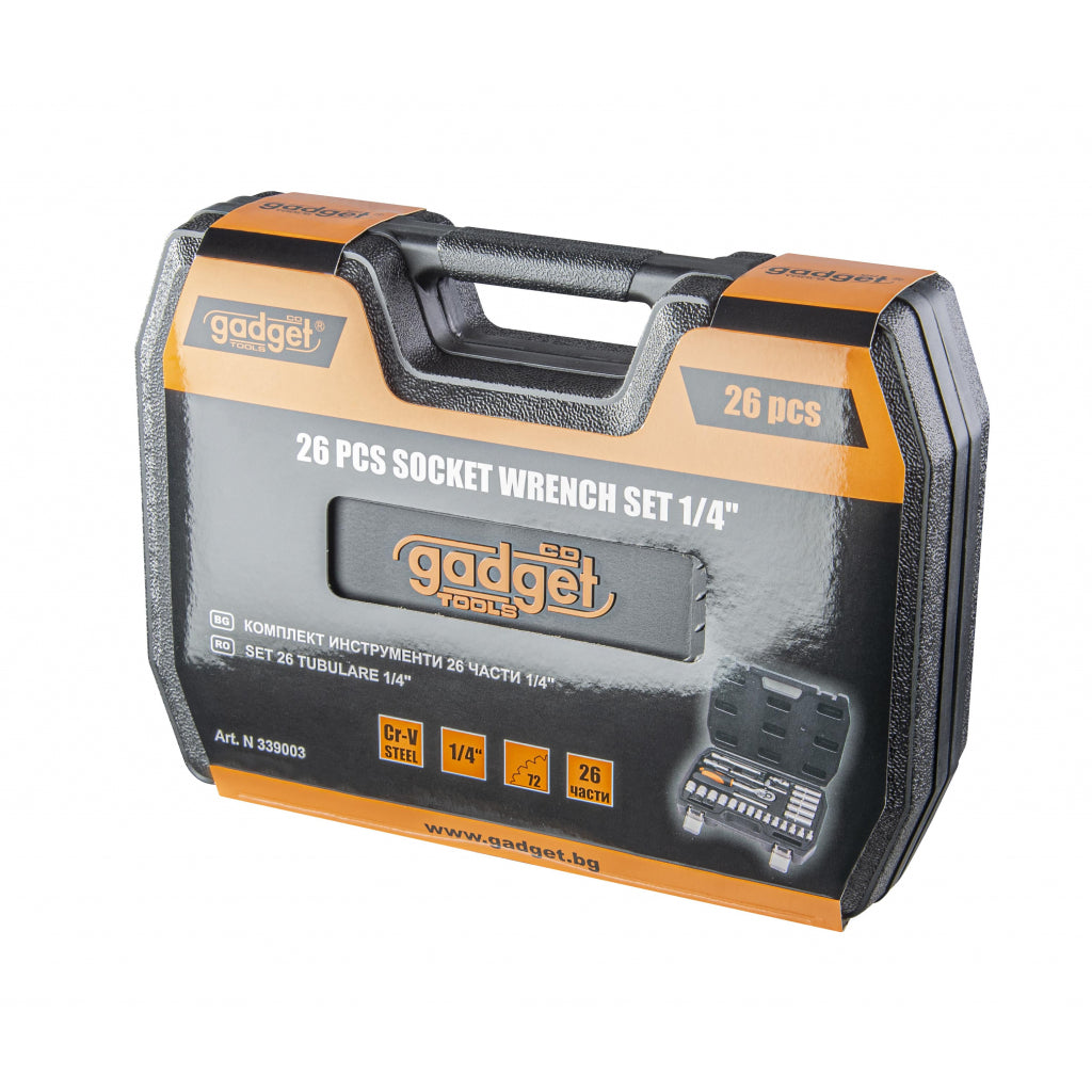 Gadget Set 26 tubulare ¼ GD