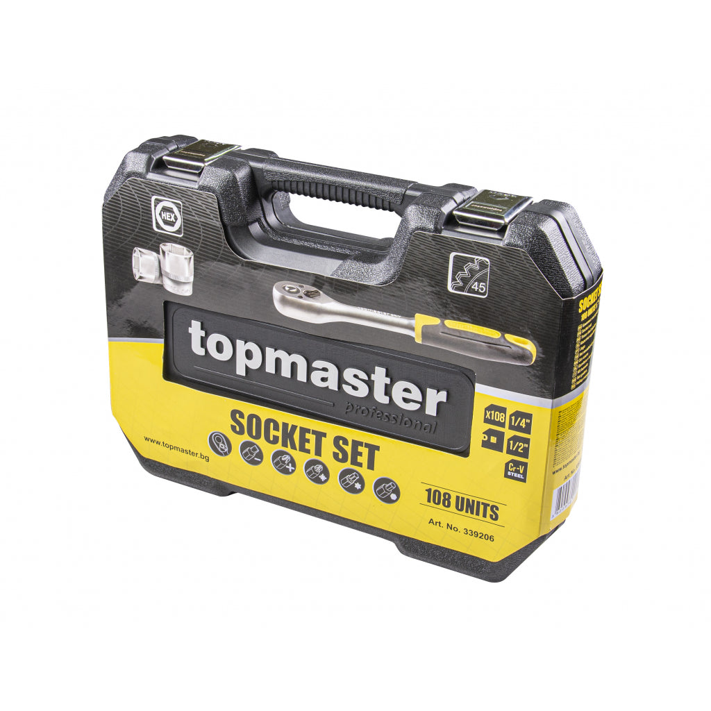 Top Master Pro Set 108 tubulare ¼ si ½ CRV 1 gen TMP