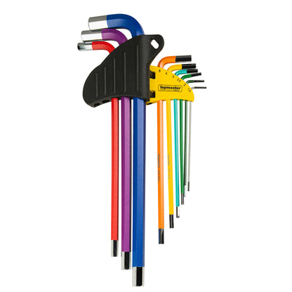 Top Master Pro Set 9 chei imbus HEX 1.5-10 80-207mm COLOR CRV TMP