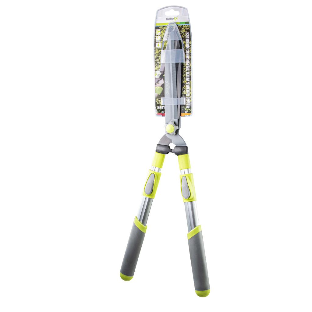 Gardex Foarfeca pentru gard viu cu manere telescopice HS01 GX