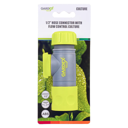 Gardex Niplu furtun ½" cu control al debitului CULTURE GX