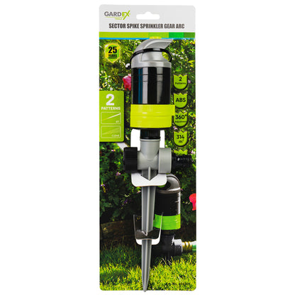 Gardex Aspersor rotativ cu impuls 0-360° GEAR ARC GX