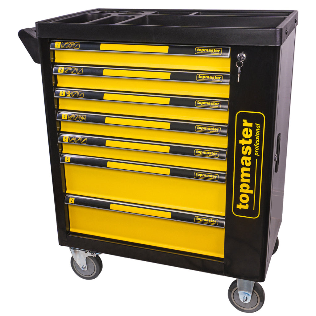 Top Master Pro Dulap scule 7 sertare echipat 219 piese TMP