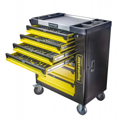 Top Master Pro Dulap pt scule 7 sertare echipat 182 piese TMP