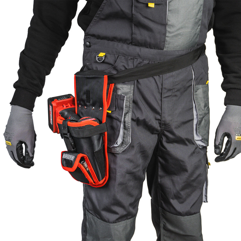 Raider Accessories Suport universal prindere pe curea pentru bormasina Raider