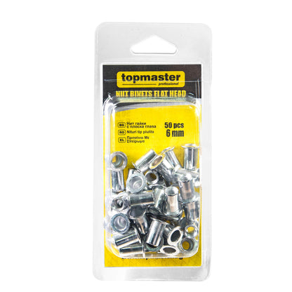 Top Master Pro Nituri tip piulita 6mm 50buc TMP
