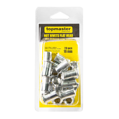 Top Master Pro Nituri tip piulita 10mm 20buc TMP