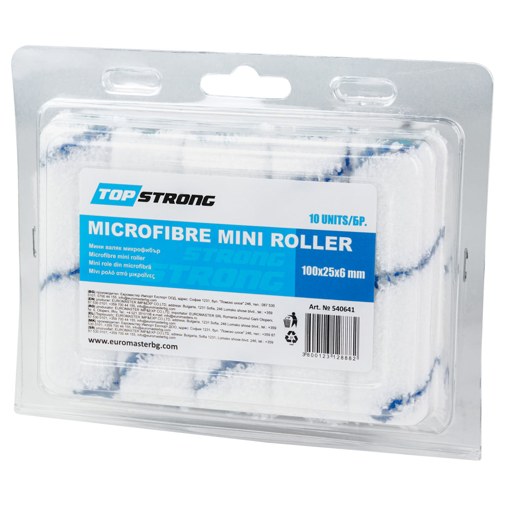 Top Strong Set 10 role microfibra 100x25mm TS