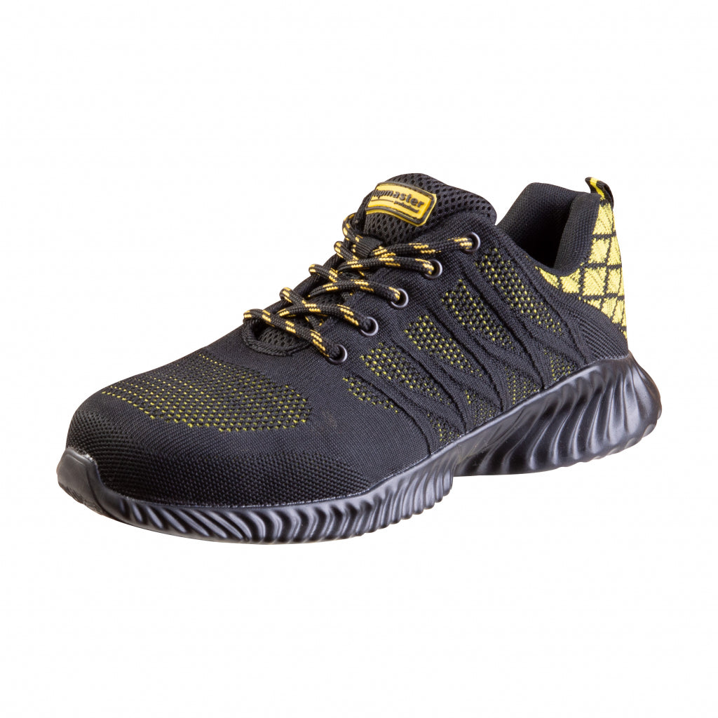 Top Master Pro Adidasi cu protectie WSL1 PU negru-galben marimea 36