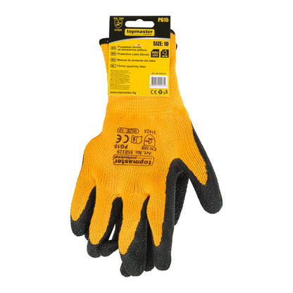 Top Master Pro Manusi de lucru din latex respirabil M10 TERRA GRIP PG16 TMP