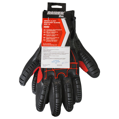 Raider Pro Manusi rezistente la impact si taiere Velcro M10 RDP