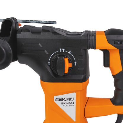 Baukraft Ciocan rotopercutor 1500W 5J MV SDS BK-HD61