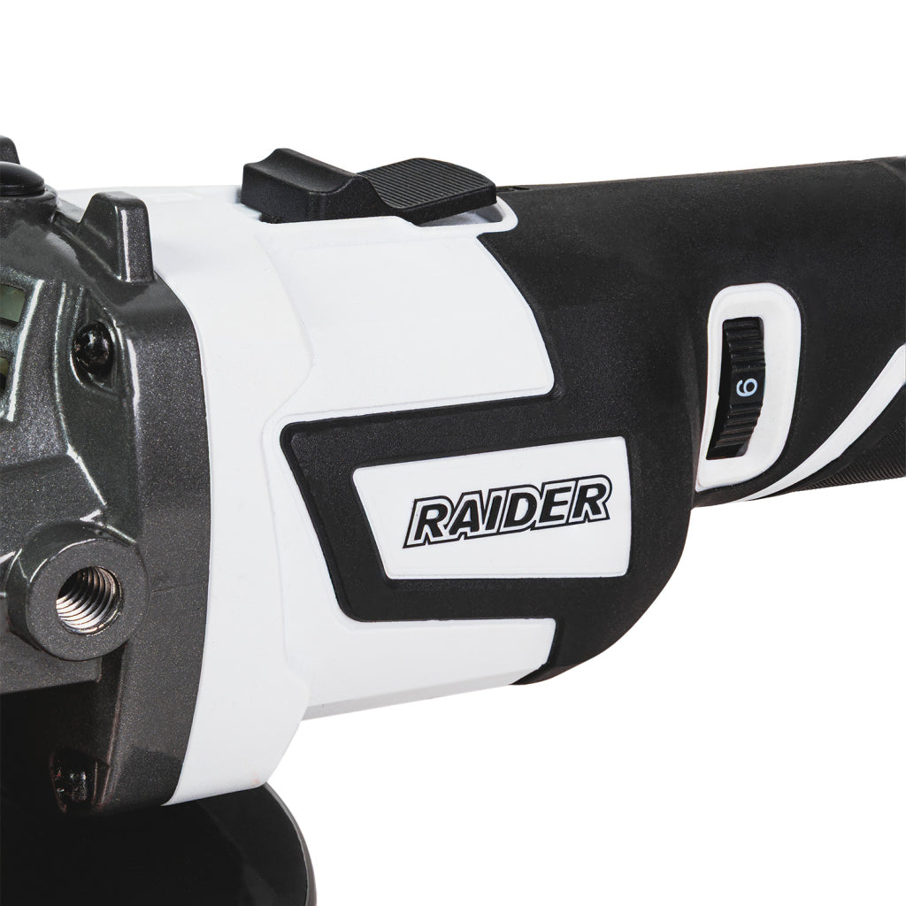 Raider Industrial Polizor Unghiular cu acumulator 20V 125mm RDI-AGB81 WE