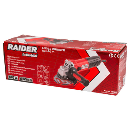 Raider Industrial Polizor unghiular 125mm 1700W RDI-AG71