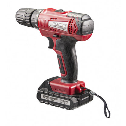 Raider Masina de gaurit si insurubat 12V 2x1.5Ah 24Nm RD-CDL34
