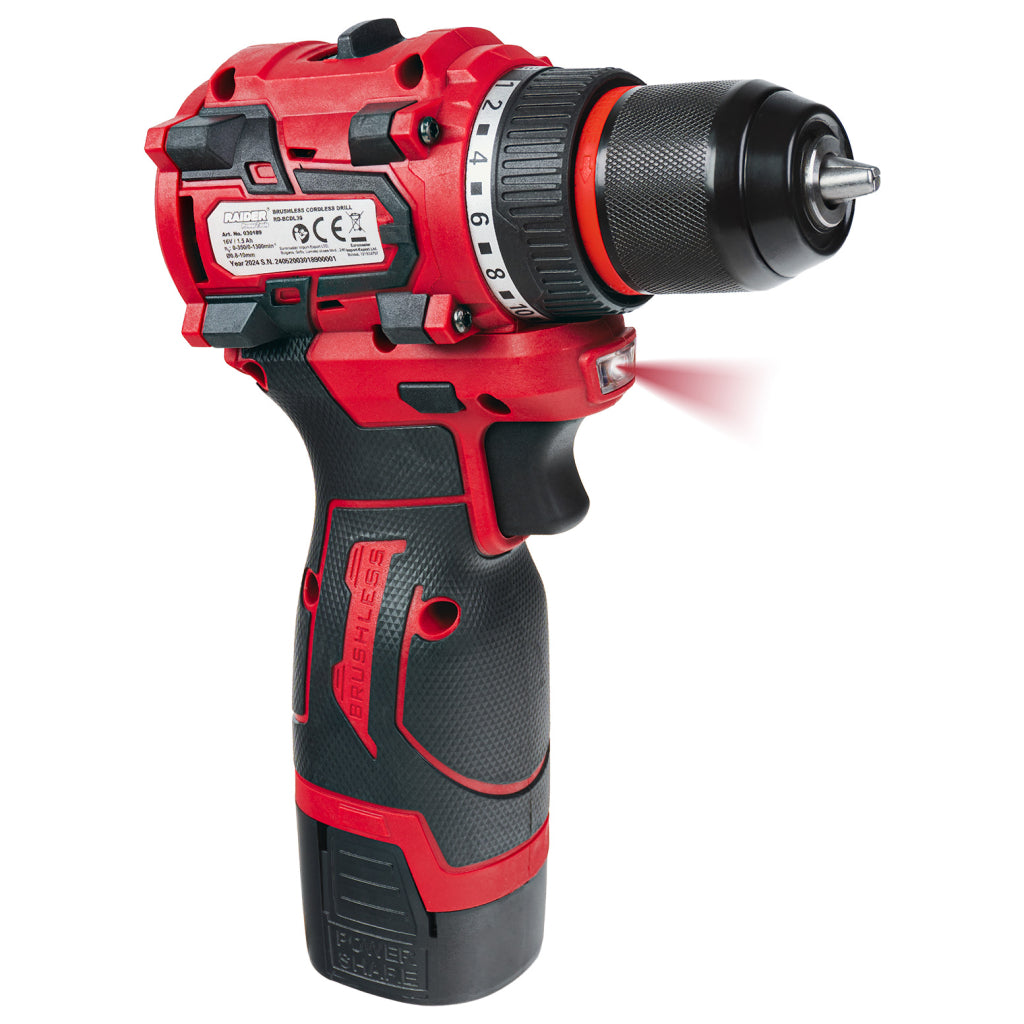 Raider Masina de gaurit si insurubat 16V 2x1.5Ah RD-BCDL39