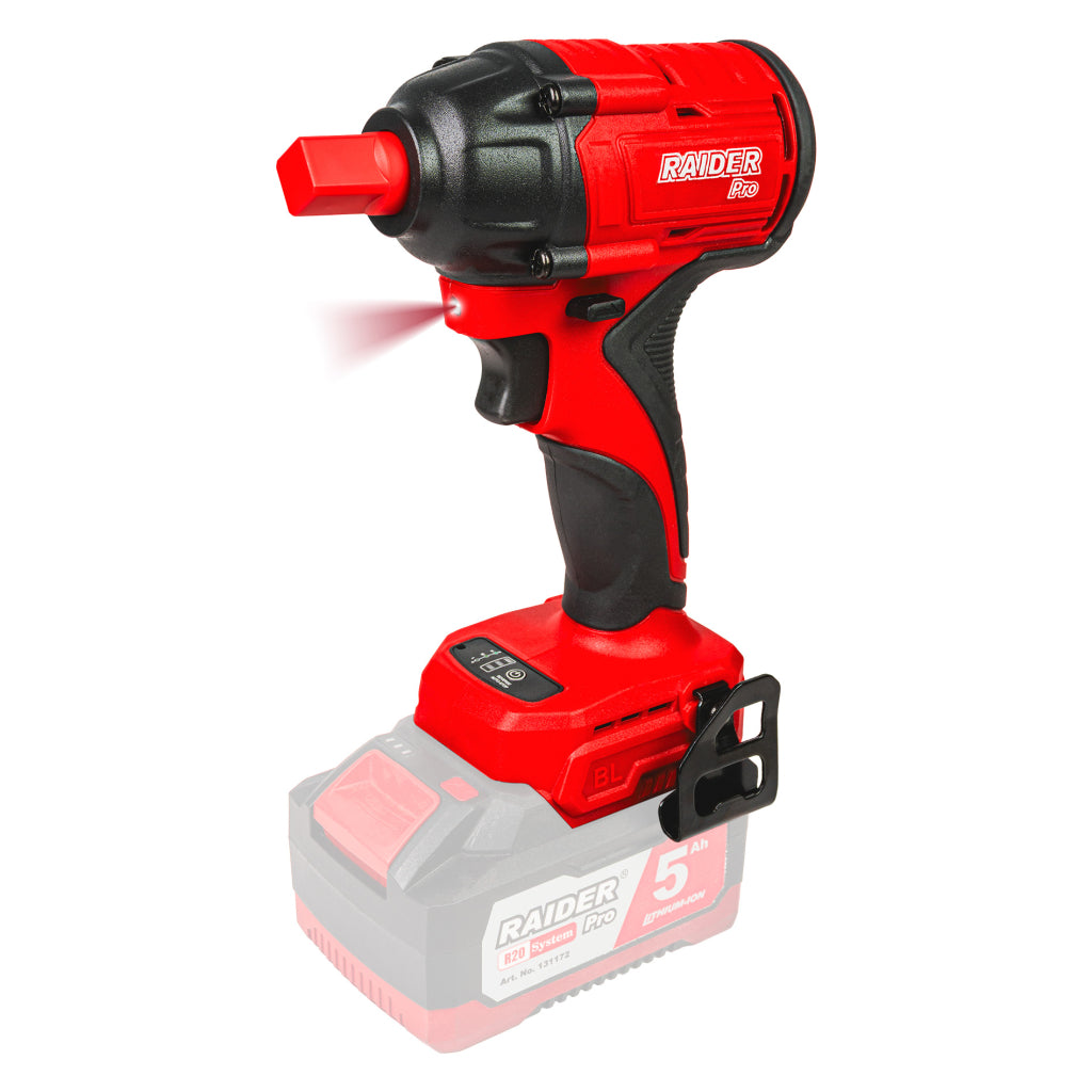 Raider R20 Masina insurubat cu impact 20V 1/2" 350Nm SOLO RDP-S35BBIW20