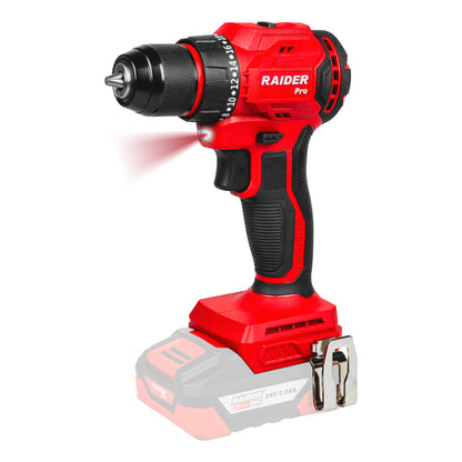 Raider R20 Masina de gaurit si insurubat 20V 2x2.0Ah 50Nm valiza RDP-PBD20