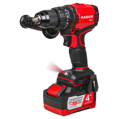 Raider R20 Masina de gaurit cu percutie 20V 4.0Ah 60Nm RDP-YBID20