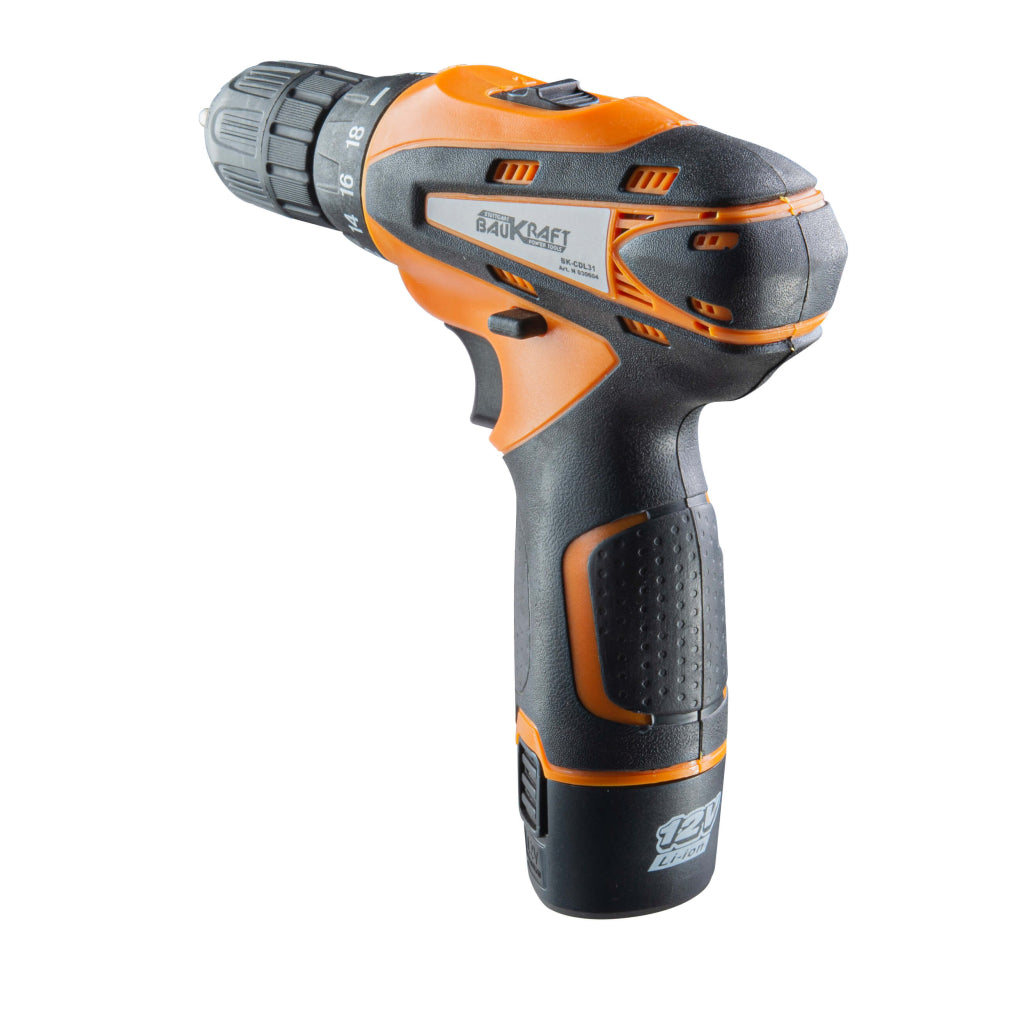 Baukraft Masina de gaurit si insurubat 12V 1.5Ah 22Nm BK-CDL31