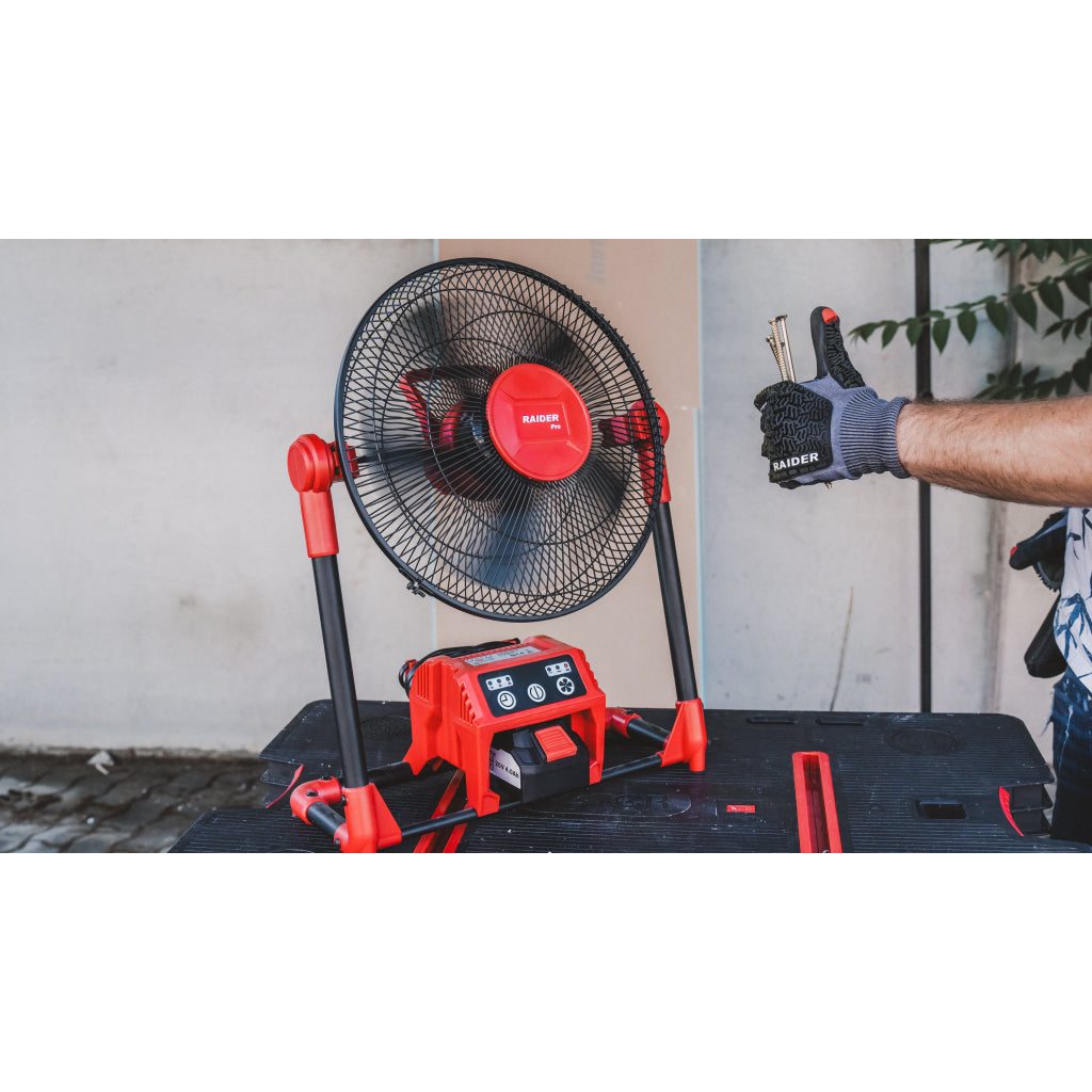 Raider R20 ventilator de lucu 20V si 230V 300 mm SOLO RDP-SWF20