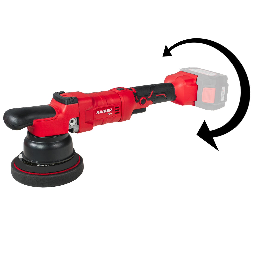 Raider R20 Masina de polisat 20V Ø125mm maner pivotant SOLO RDP-JPC20