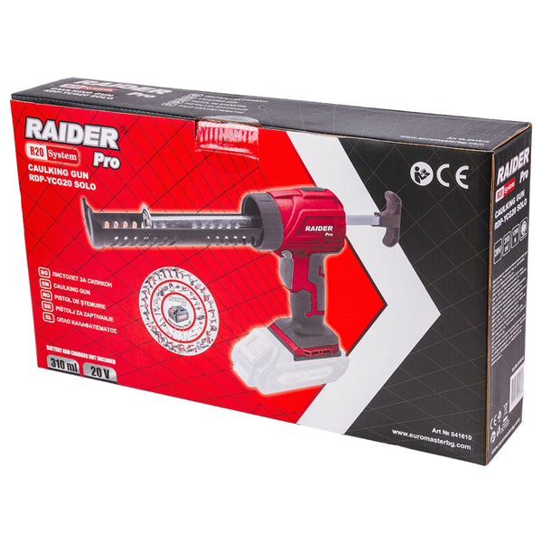 R20 Pistol silicon 20V 310ml 1200N viteza variabila SOLO RDP-YCG20Raider