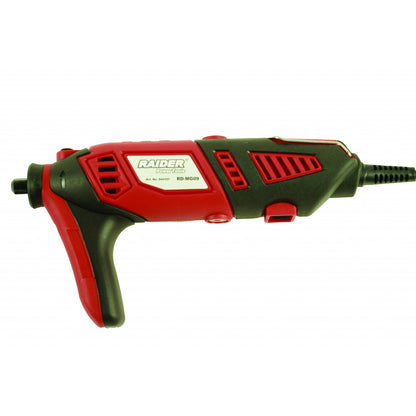 Raider Set mini polizor drept 170W 126 accesorii RD-MG09
