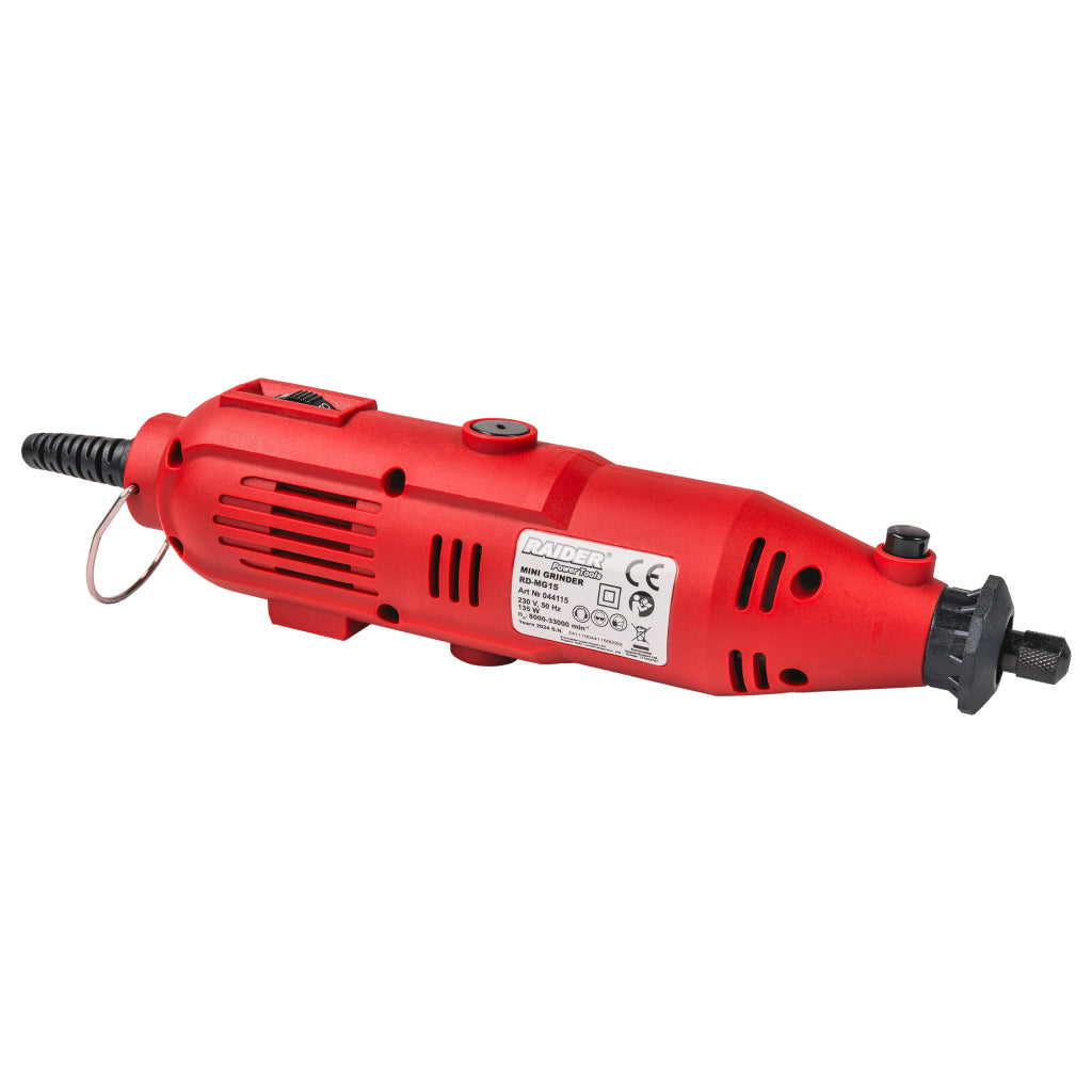 Raider Set mini polizor drept 135W 100 accesorii RD-MG15