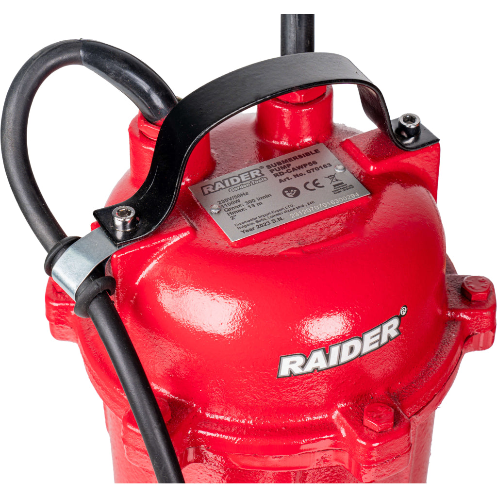 Raider Pompa cu plutitor 1.1kW 2" 7-13m 18000l/h lama RD-CAWP56